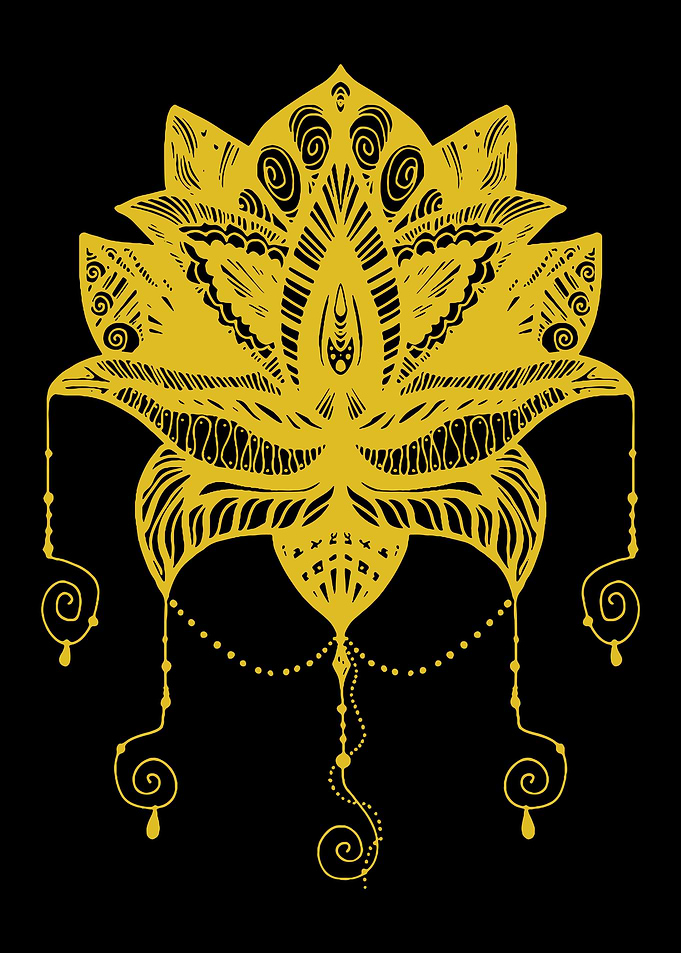 Flower namaste