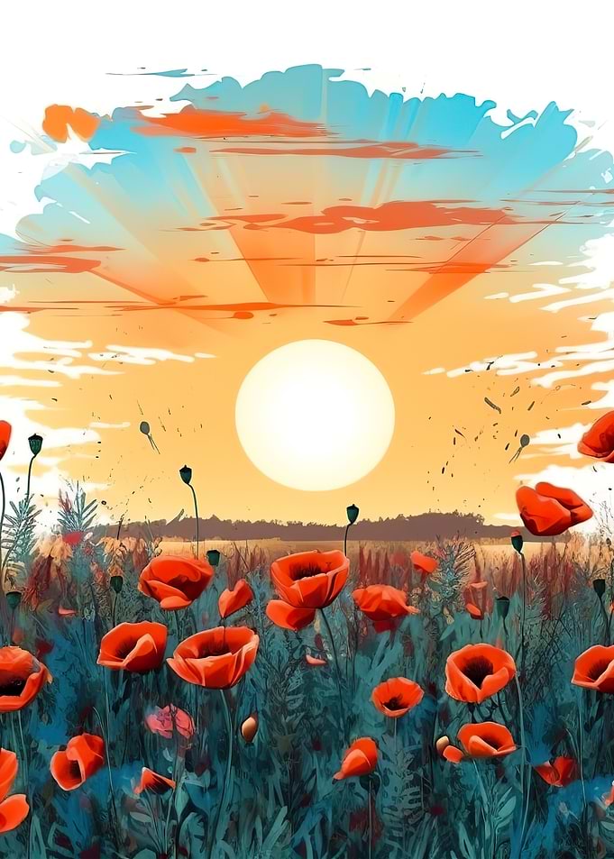 Field of poppies