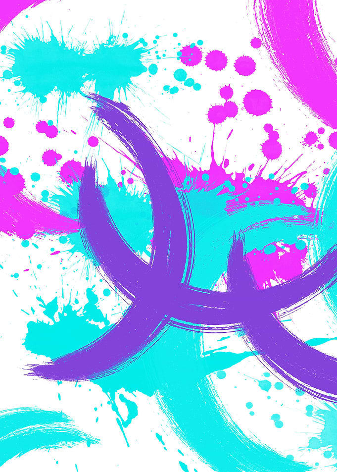 artistic brush painting