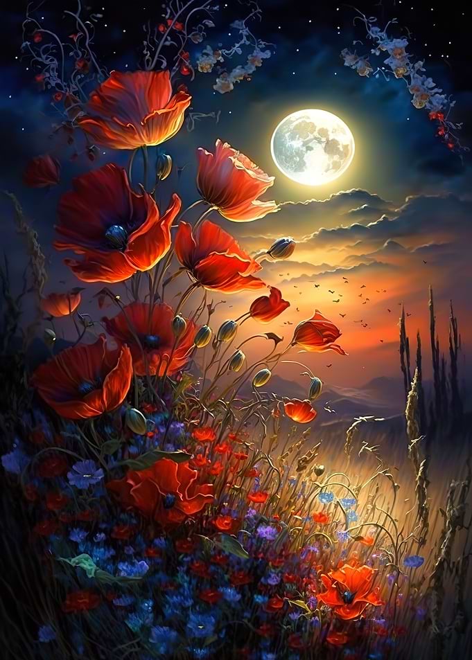 Field of poppies