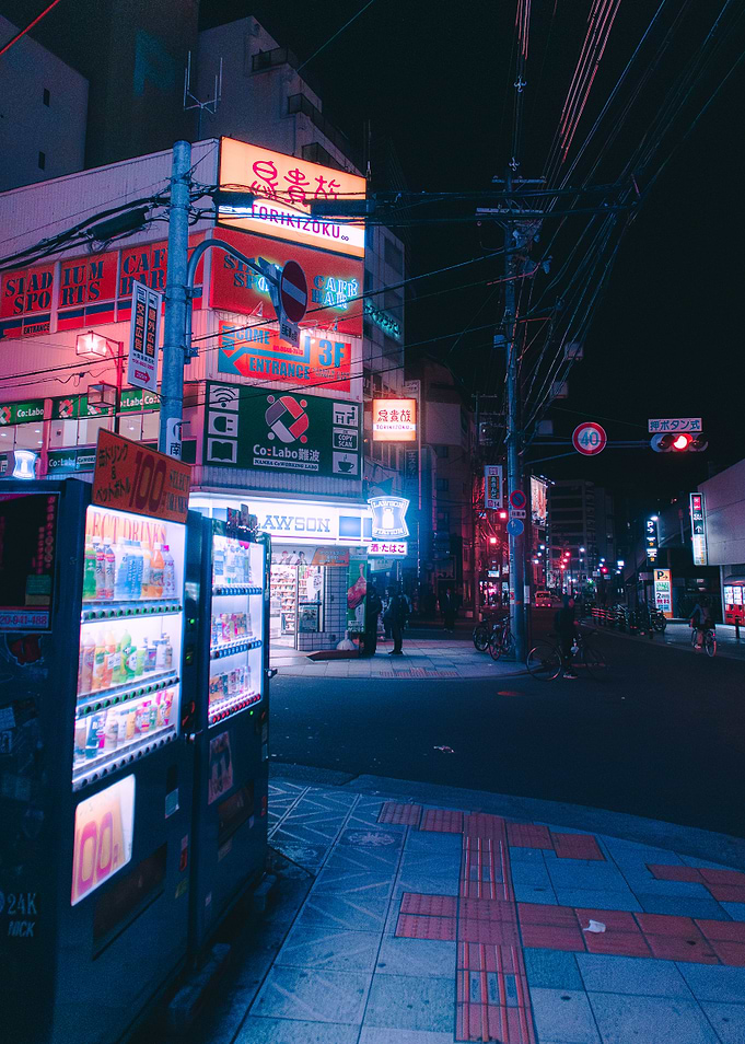 Osaka Namba Neon Nights