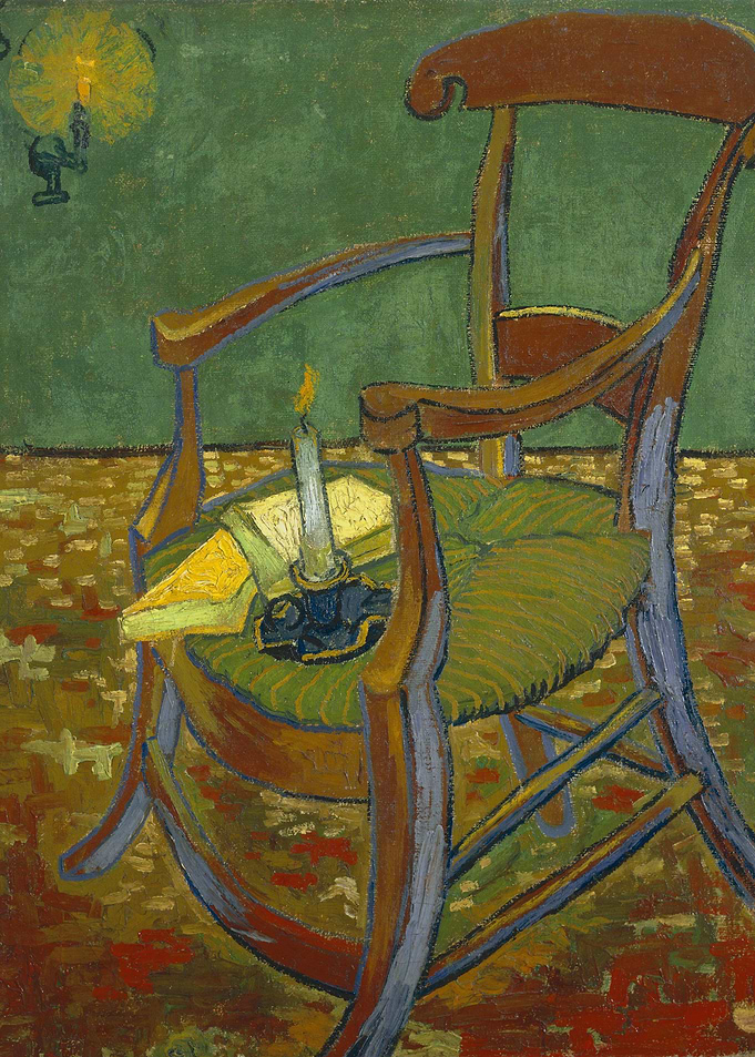 Gauguins Chair van Gogh