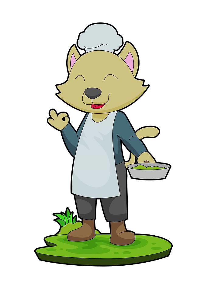 Cat Chef Pan