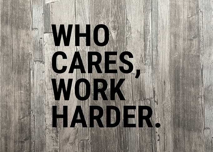 Black N White Work Harder