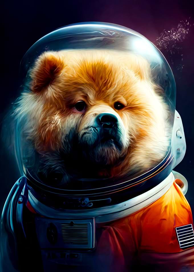 Dog astronaut