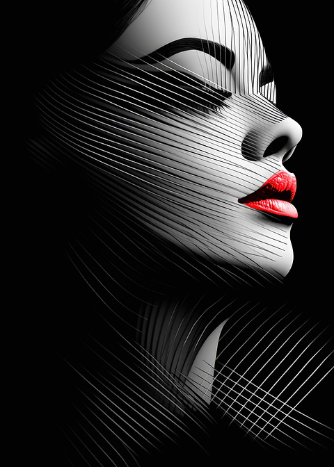 Sensational Grace — living room metal wall art