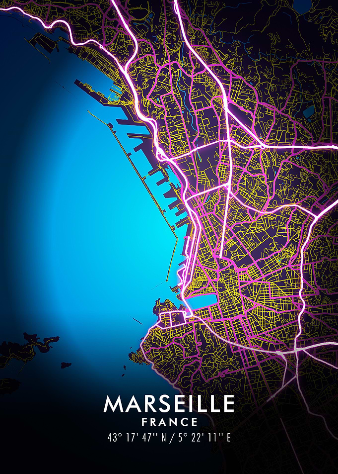 Marseille Map
