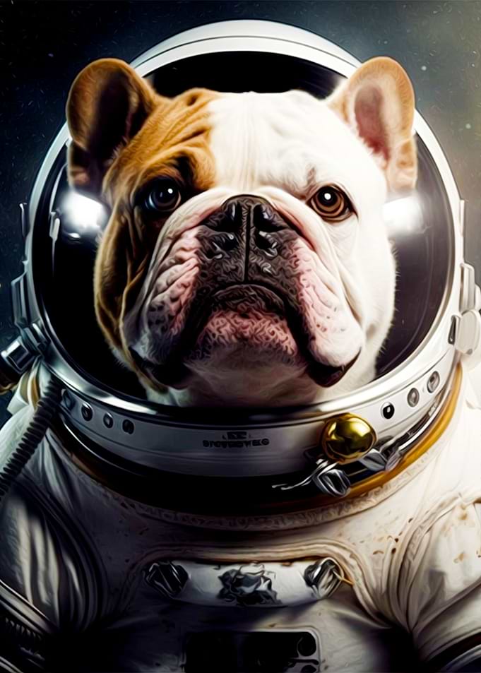 Dog astronaut