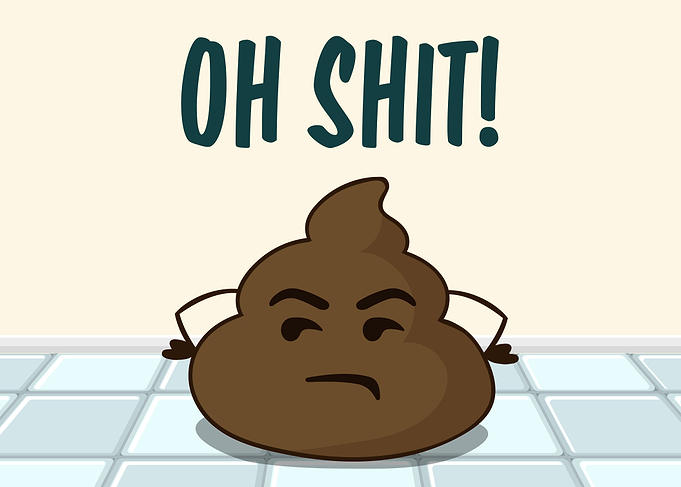 Oh Shit Funny Poop