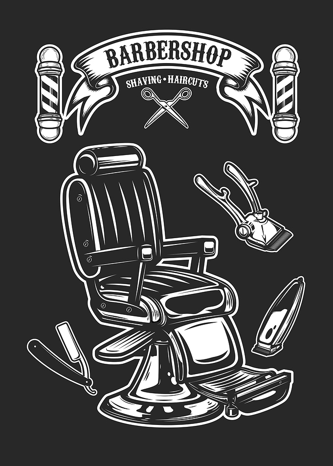 Barber shop poster