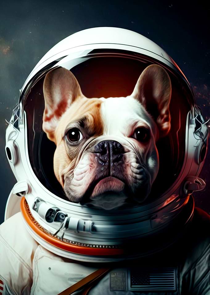 Dog astronaut