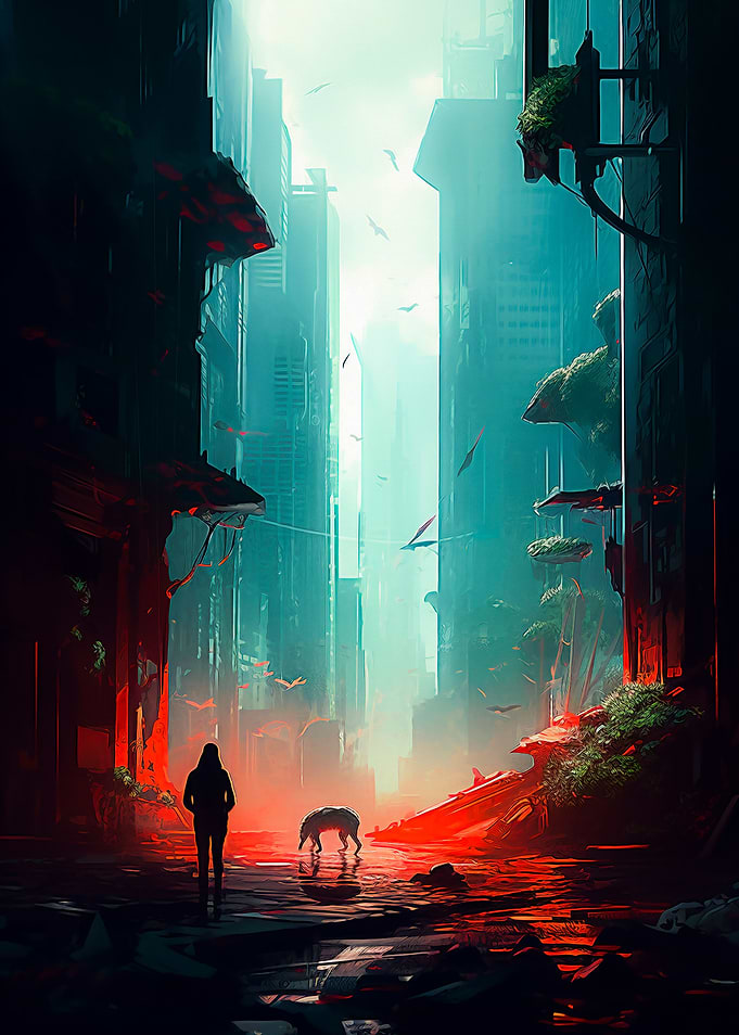 Cyberpunk City Encounter