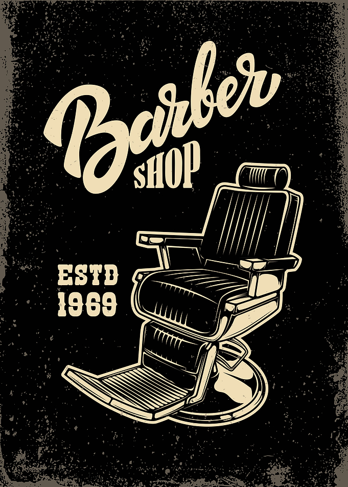 Barber shop poster