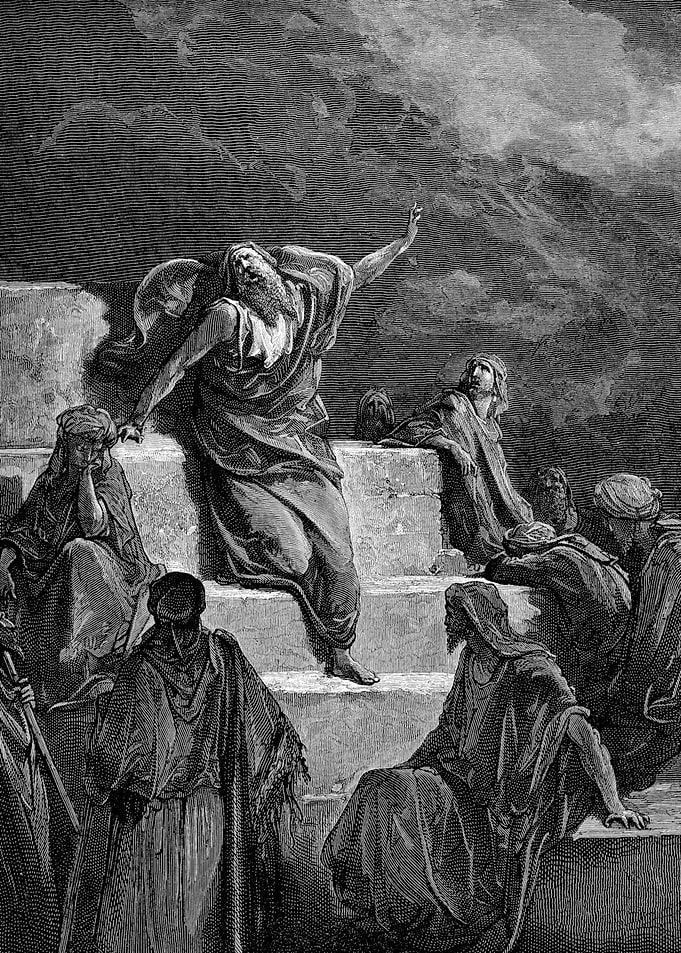 Jeremiah by Gustave Dore