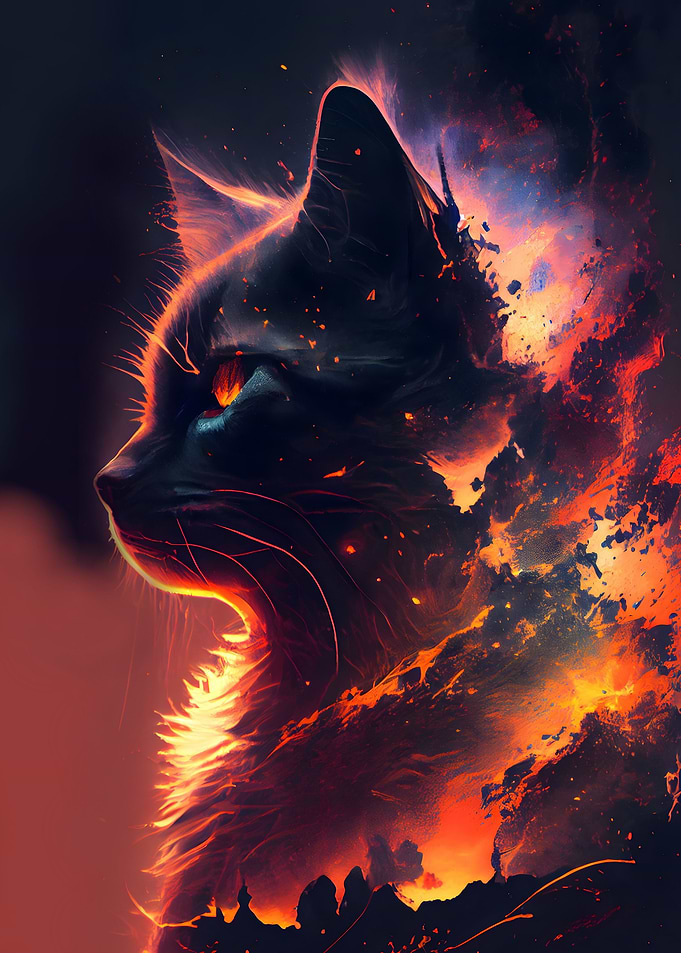 Cosmic Space Cat