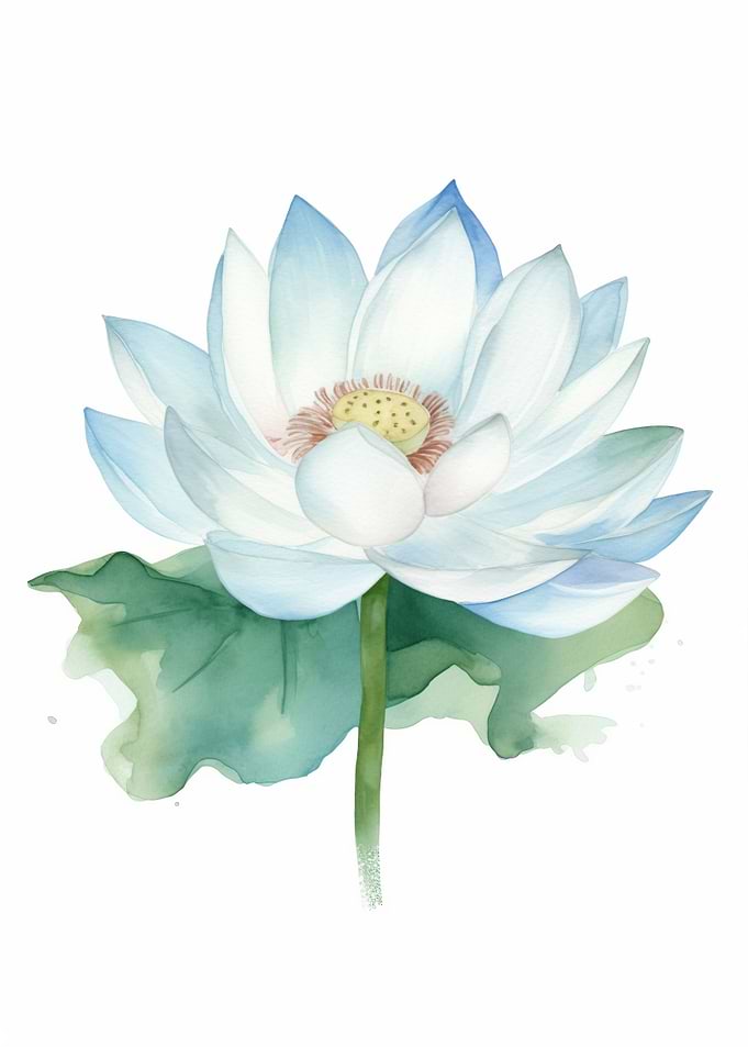 White Lotus Flower