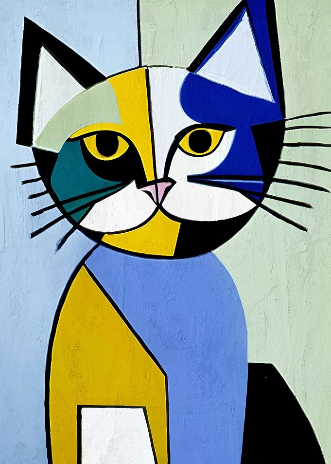 Fluffy Cat Poster