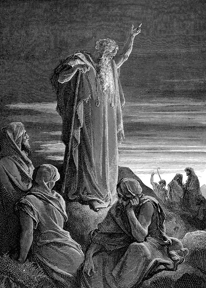 Ezekiel Prophesying