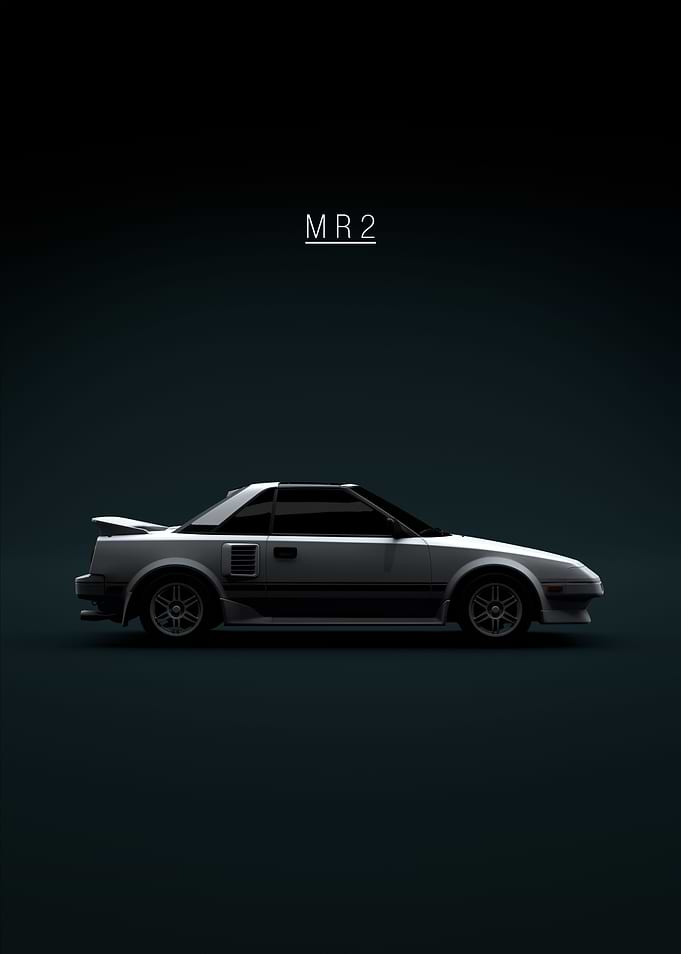 Toyota MR2 Mk1 1984 White