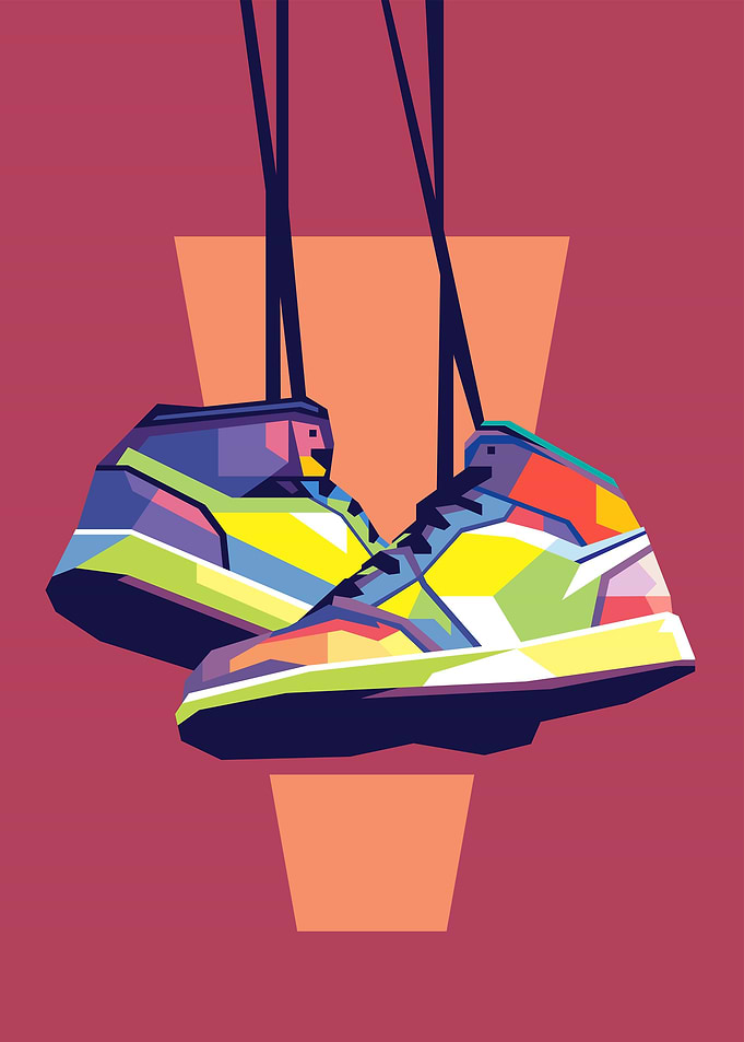 Shoes Pop Art