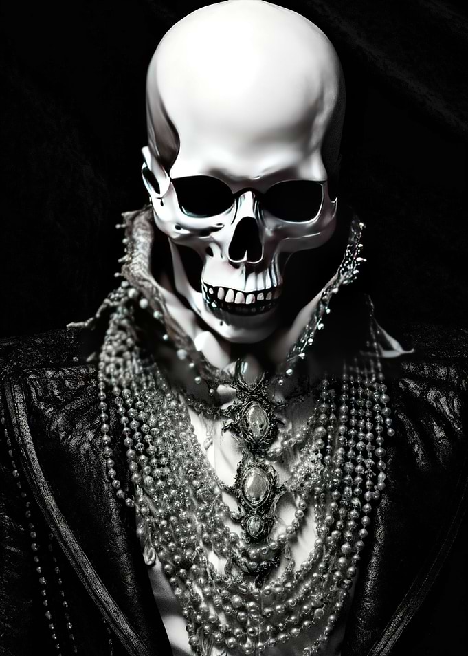 Fashion Rock Star Skull