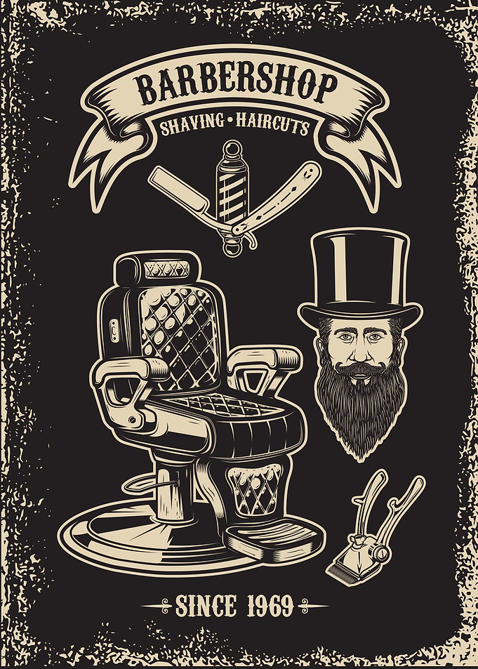 Barber shop poster