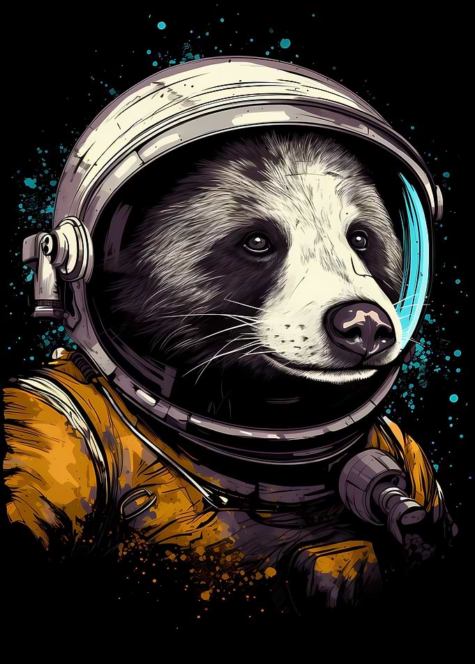 Honey Badger Astronaut