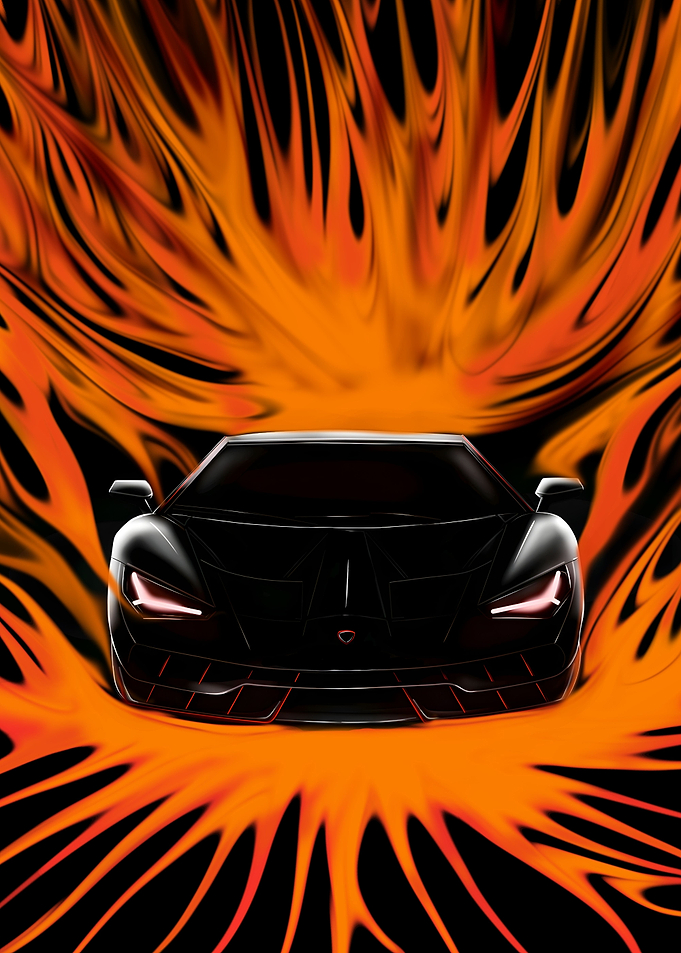 he is here Lamborghini