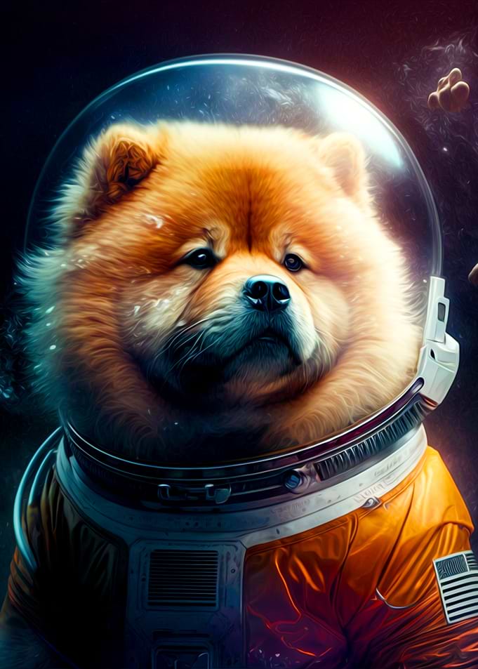 Dog astronaut