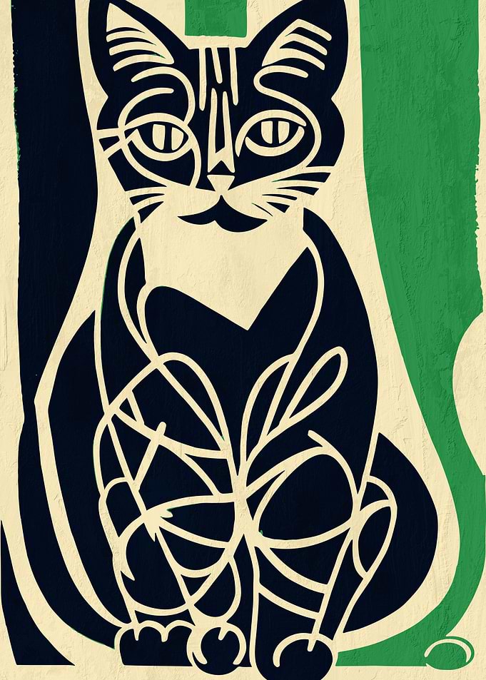 Bella Cat Poster