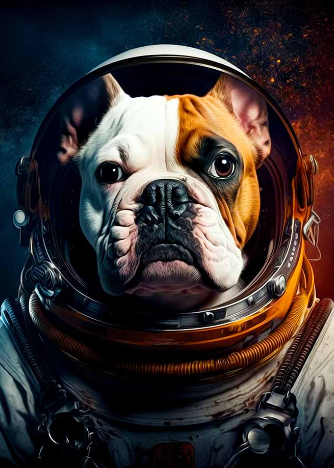 Dog astronaut