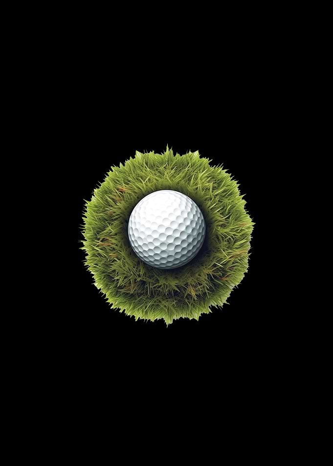 Golf Ball Green Grass