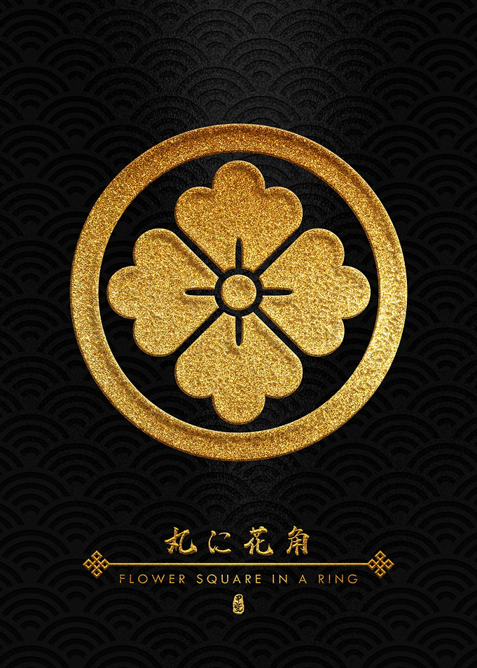 Gold Maruni Hana Kaku Kamo