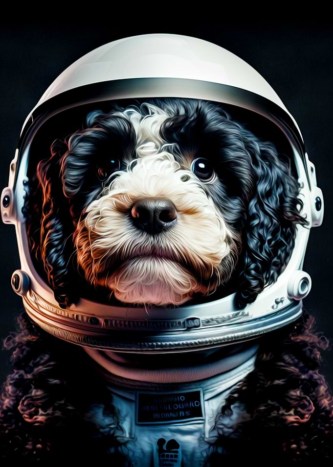Dog astronaut