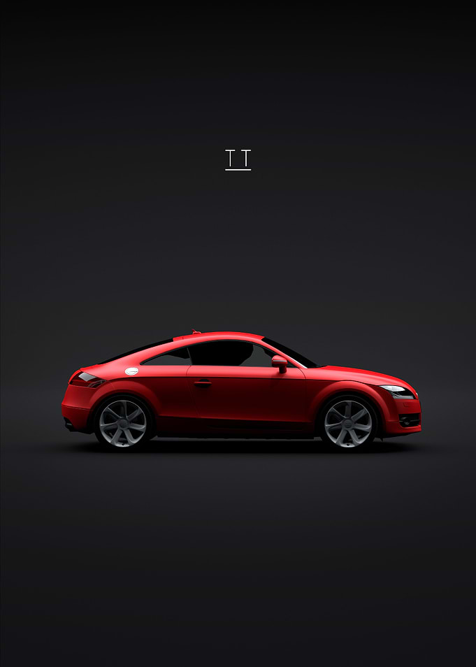 Audi TT 2007 MK2 Red