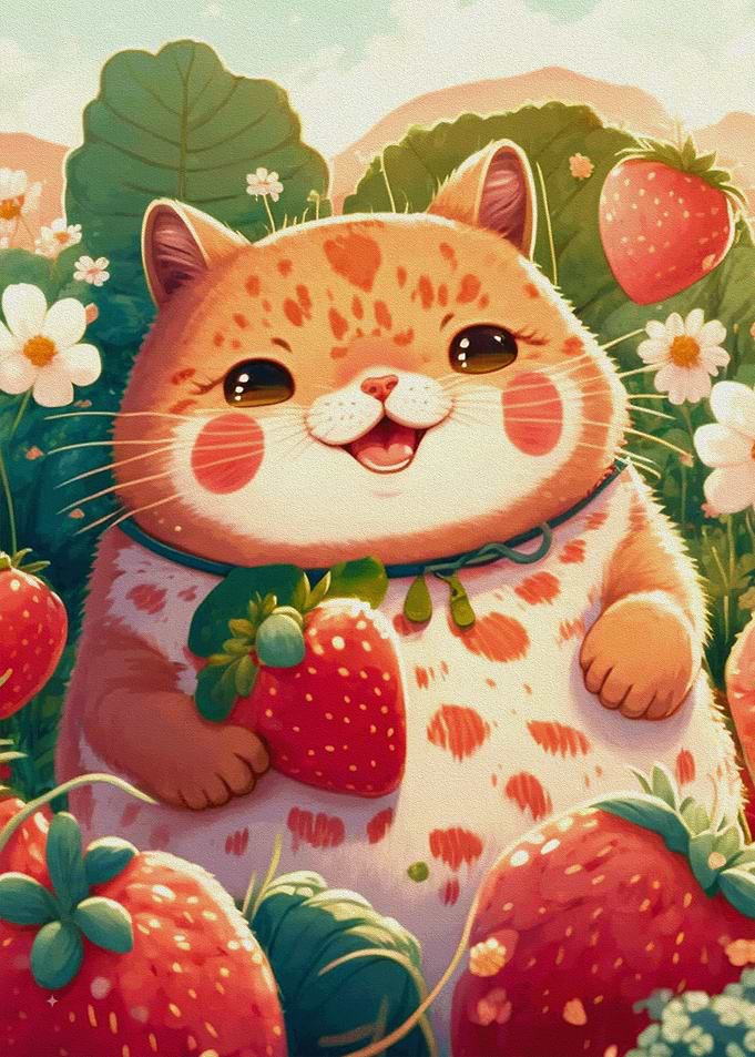 FRUTTY FLUFFY CAT