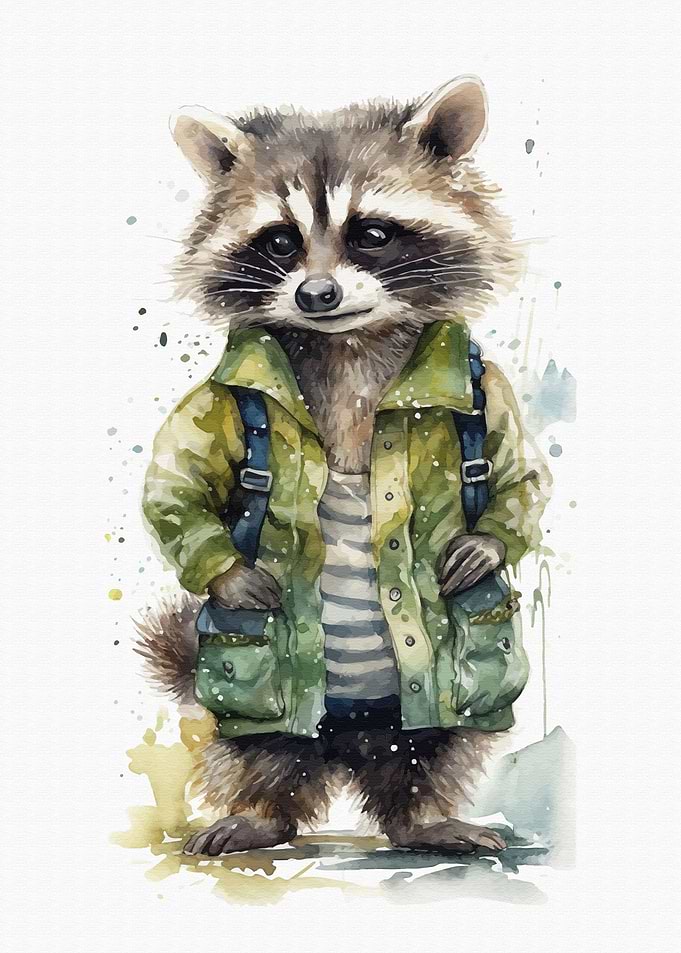 Watercolor Animal