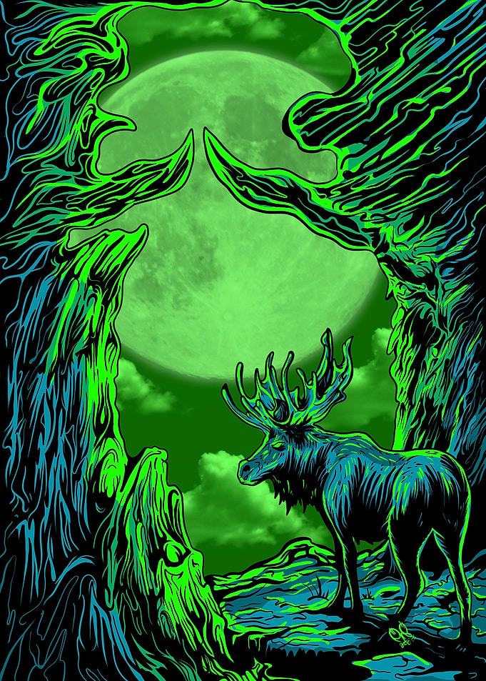 deer wild animal