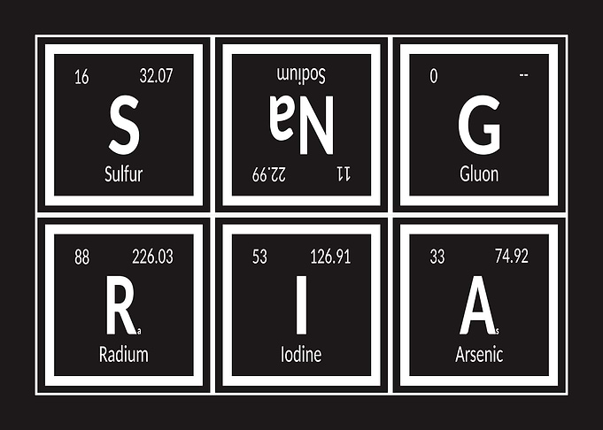 Sangria Periodic Table