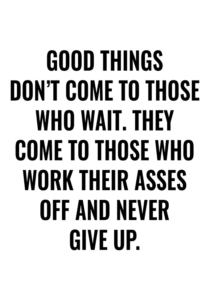 Never Give Up