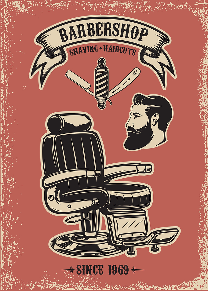Barber shop poster