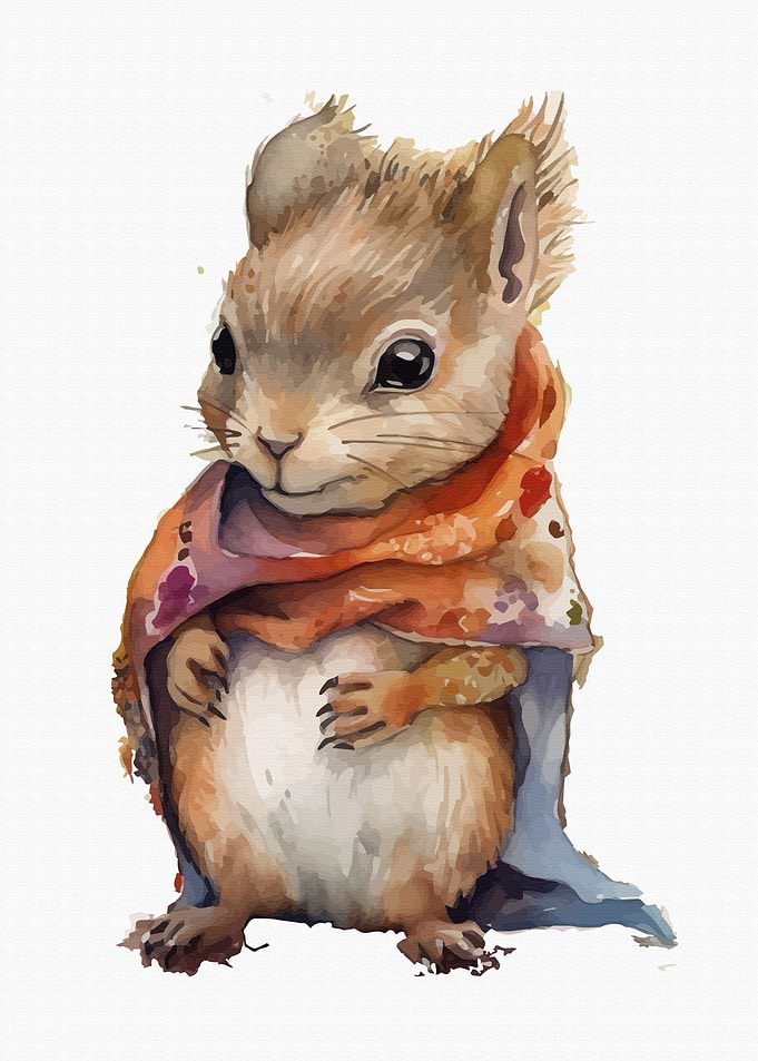 Watercolor Animal