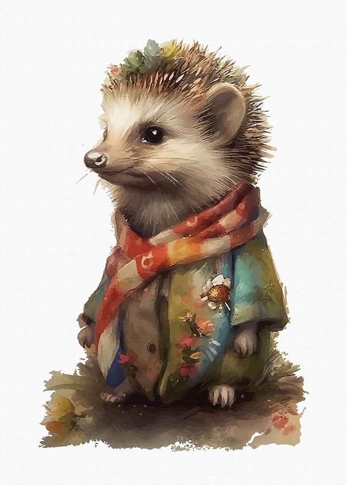 Watercolor Animal