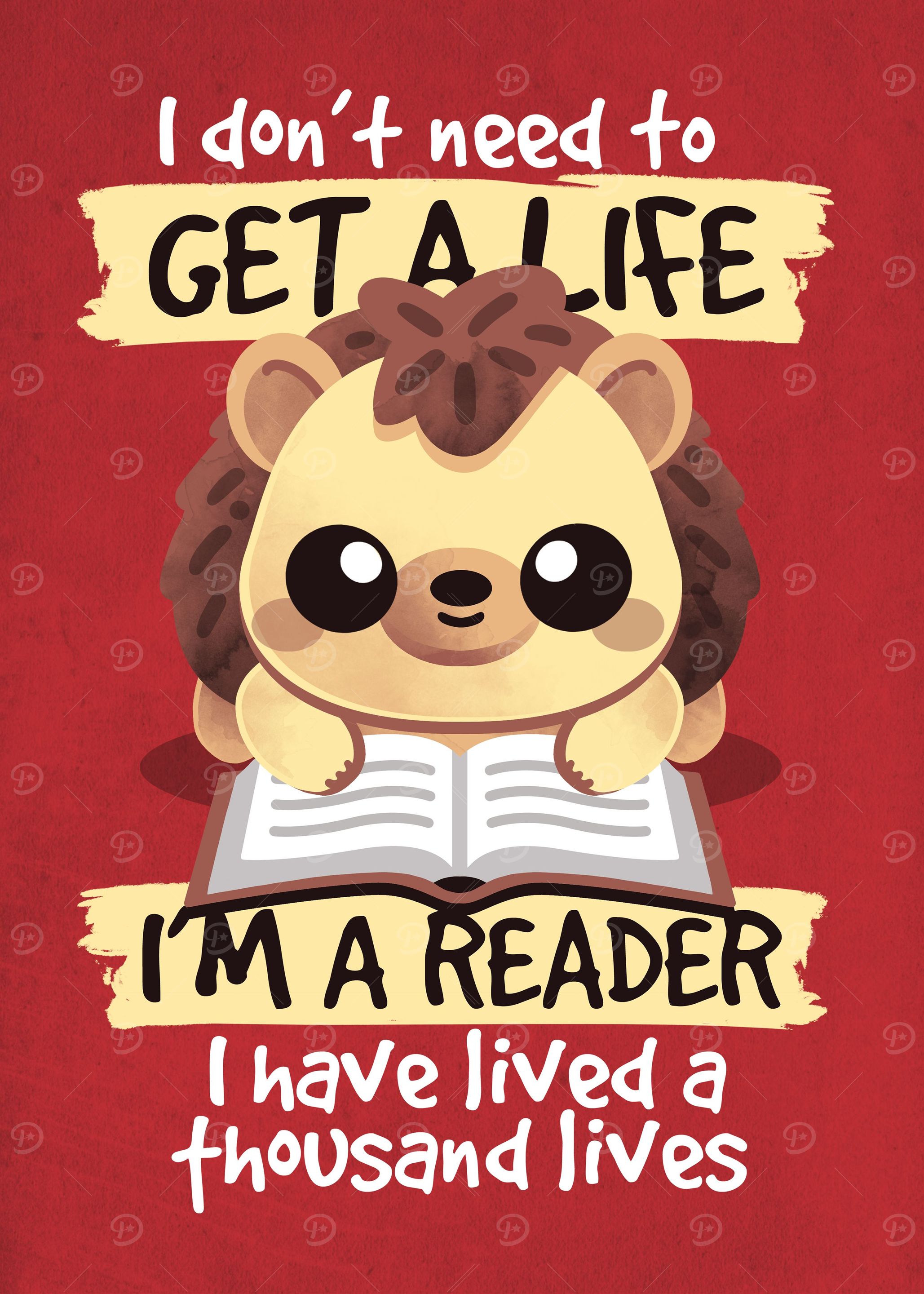 Reader hedgehog