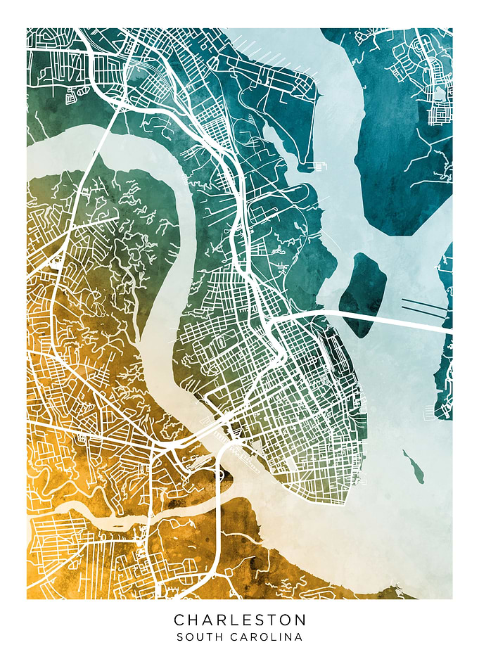 Charleston SC Map