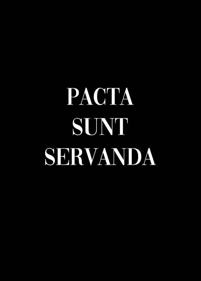 Pacta Sunt Servanda