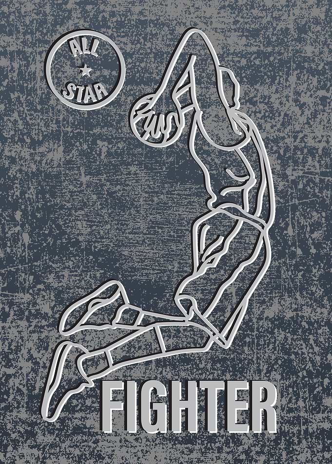 classic basketball art