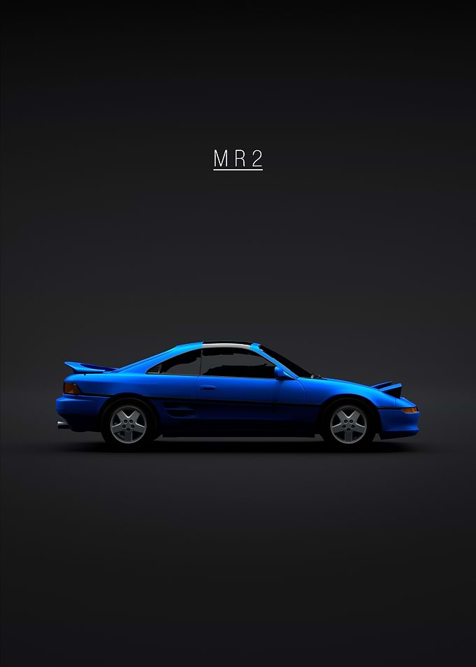1995 Toyota MR2 GT Blue