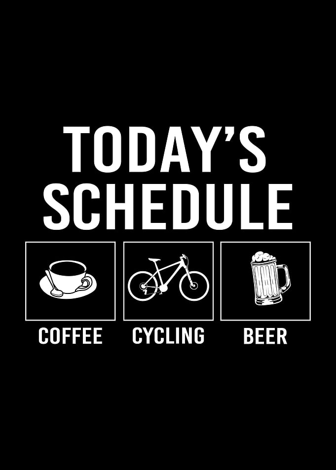 Todays Schedule Biking