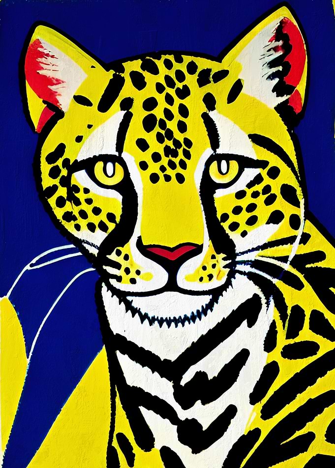 Lady Cheetah Poster